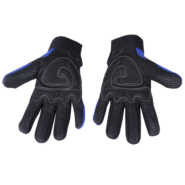 Bulldog Winch Trail Gloves, XL, Black Form Fit w/synthetic leather palm PR 20070B